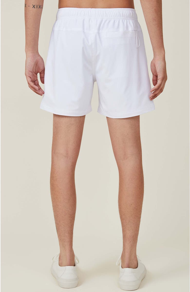 Cotton On Men's Stretch Swim Short, Alternate, color, White