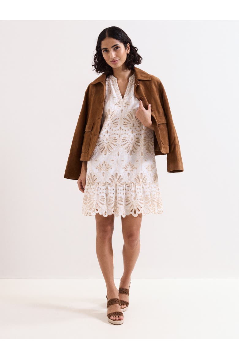 Liliana Mini Dress, Alternate, color, Stone