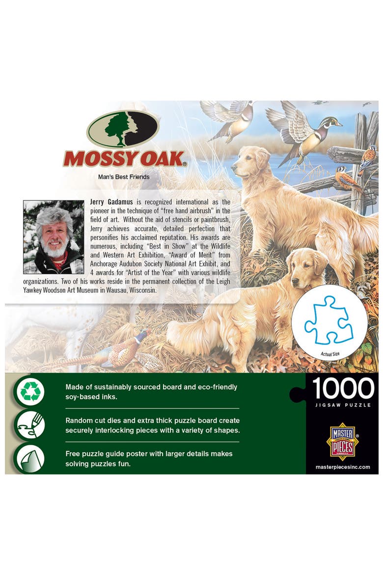 Man's Best Friend 1000pc Puzzle, Alternate, color, Multicolor