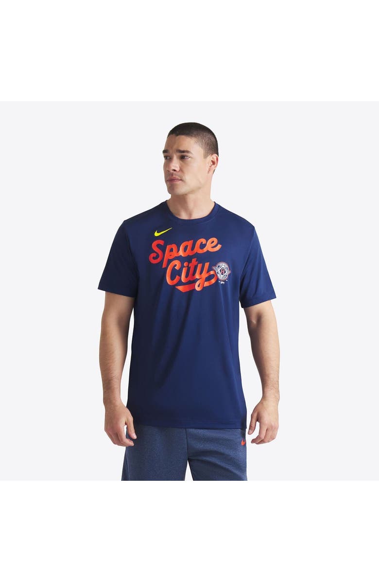 Nike Men's Nike Navy Houston Astros 2025 City Connect Team Phrase Legend Performance T-Shirt, Main, color, Navy