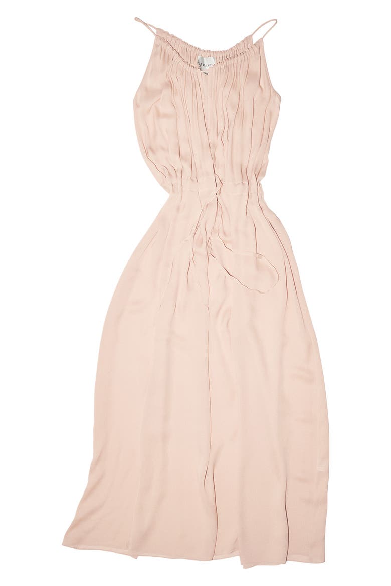 Greta Sleeveless Maxi Dress, Alternate, color, PALE ROSE