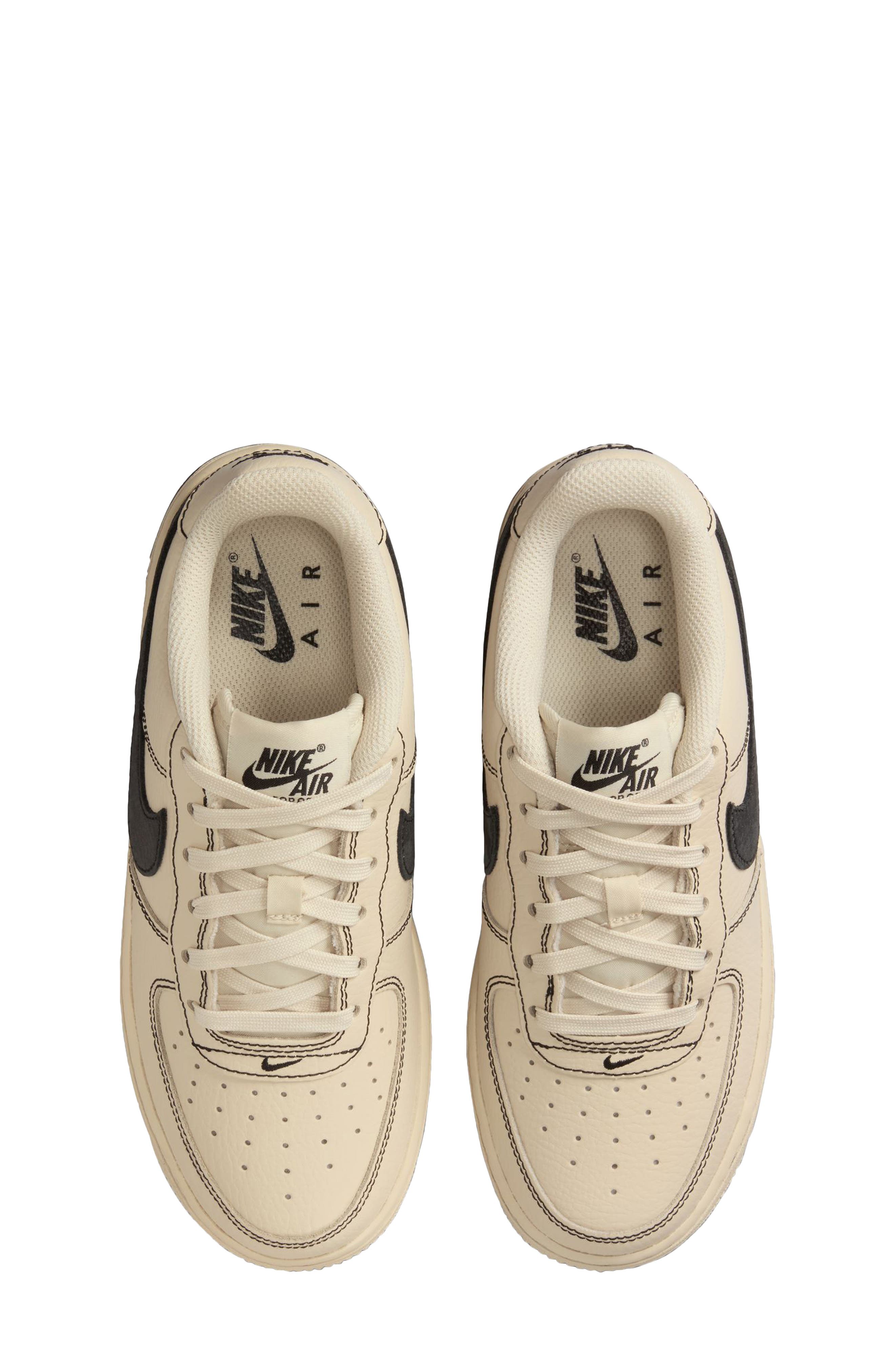 Nike Air Force 1 LV8 4, Alternate, color, Light Khaki/ Black