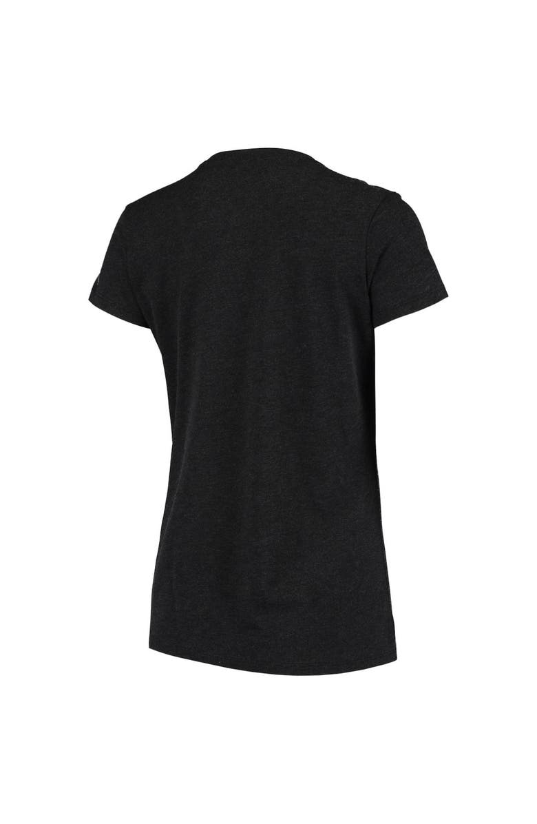 '47 Women's '47 Heathered Black Pittsburgh Pirates Spring Training Floral Fill Club Scoop Neck T-Shirt, Alternate, color, 