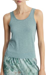 MANGO Scoop Neck Sweater Tank