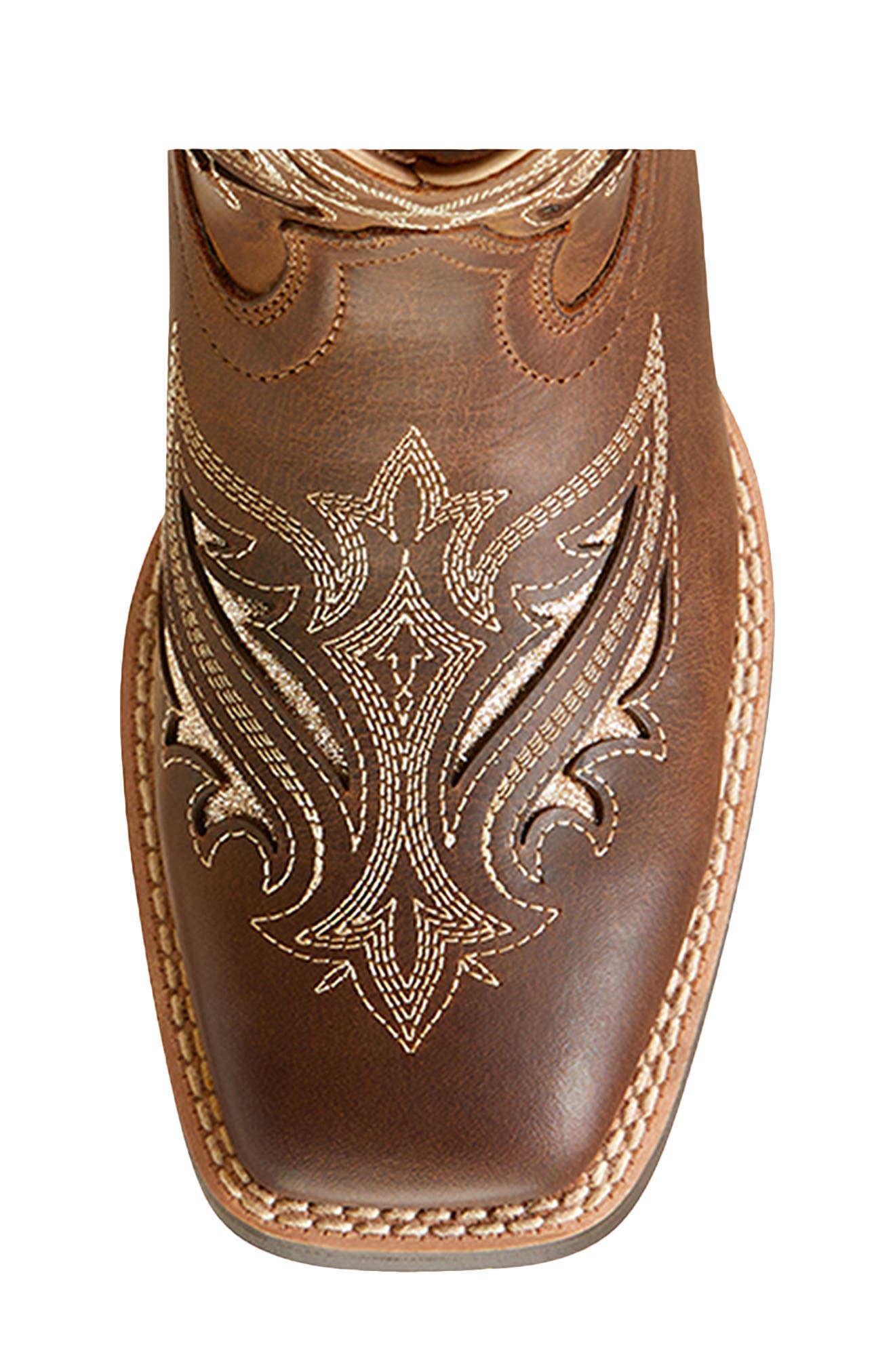 Ariat Kids' Round Up Bliss Western Boot, Alternate, color, Sassy Brown