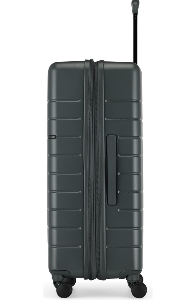 bugatti Munich Hardside Large Luggage with Expansion, Alternate, color, Pewter