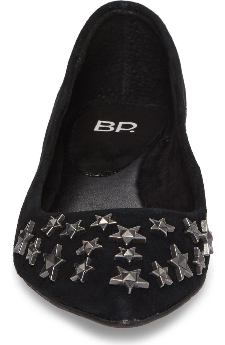 BP. Stella Pointy Toe Flat, Alternate, color,