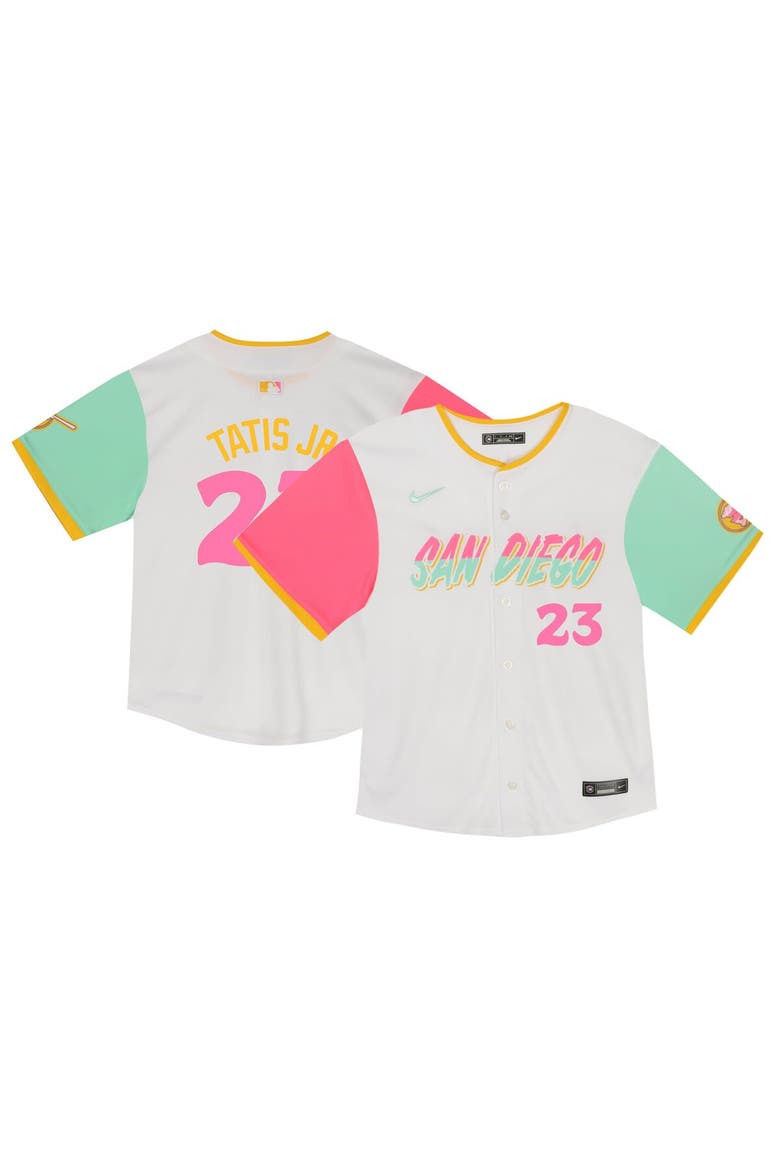 Toddler Nike Fernando Tatis Jr. White San Diego Padres City Connect Limited Player Jersey, Main, color, White