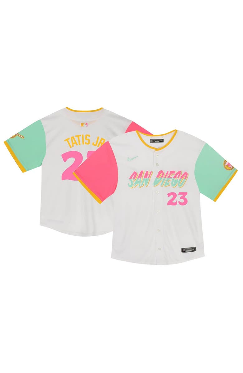 Nike Toddler Nike Fernando Tatis Jr. White San Diego Padres City Connect Limited Player Jersey, Main, color, White