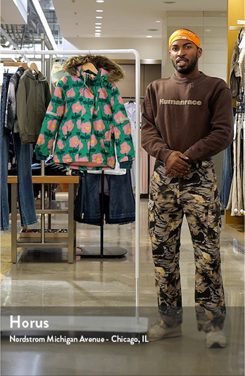 Kids' All Weather Faux Fur Trim Hooded Waterproof Coat, sales video thumbnail