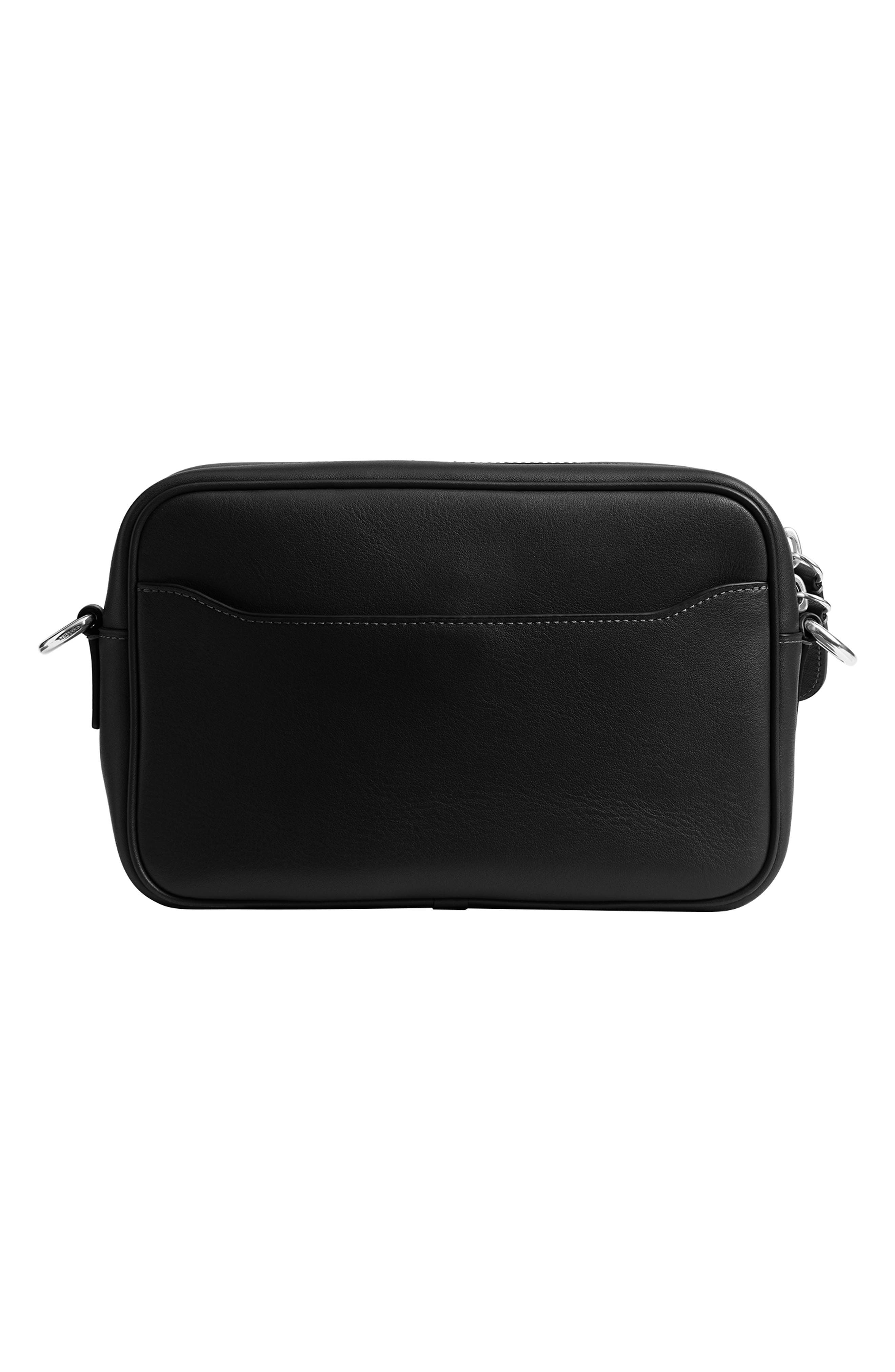 COACH Radio Camera Bag, Alternate, color, Black