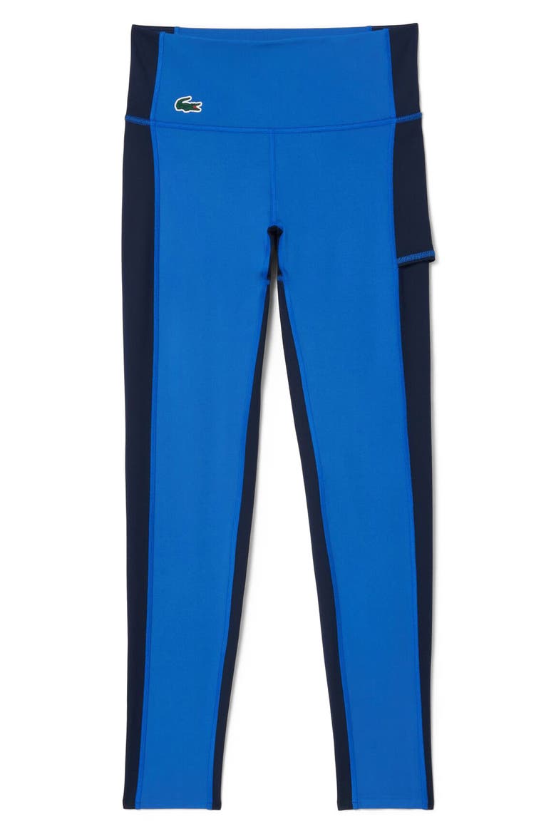Colorblock Crop Leggings, Alternate, color, NAVY BLUE/ LADIGUE