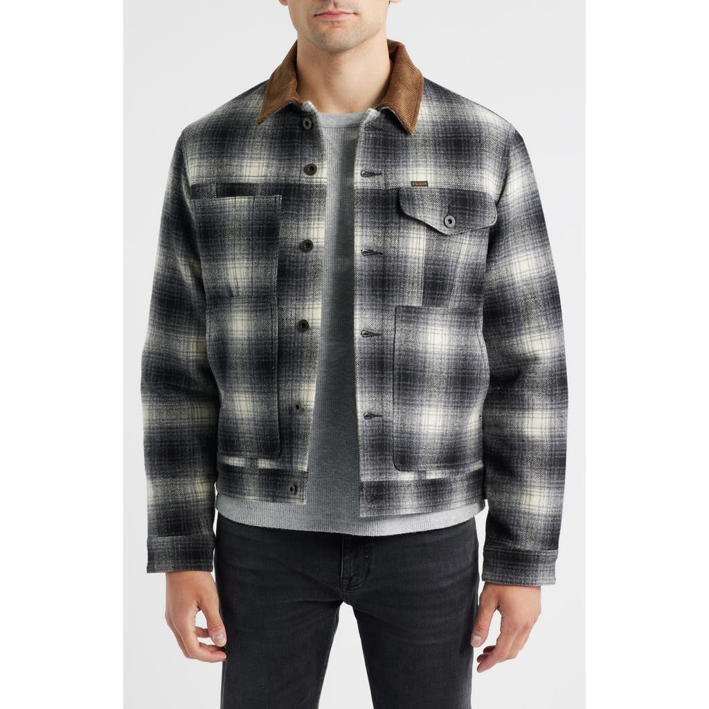 Filson Spokane Short Wool Blend Insulated Cruiser Jacket In Multi