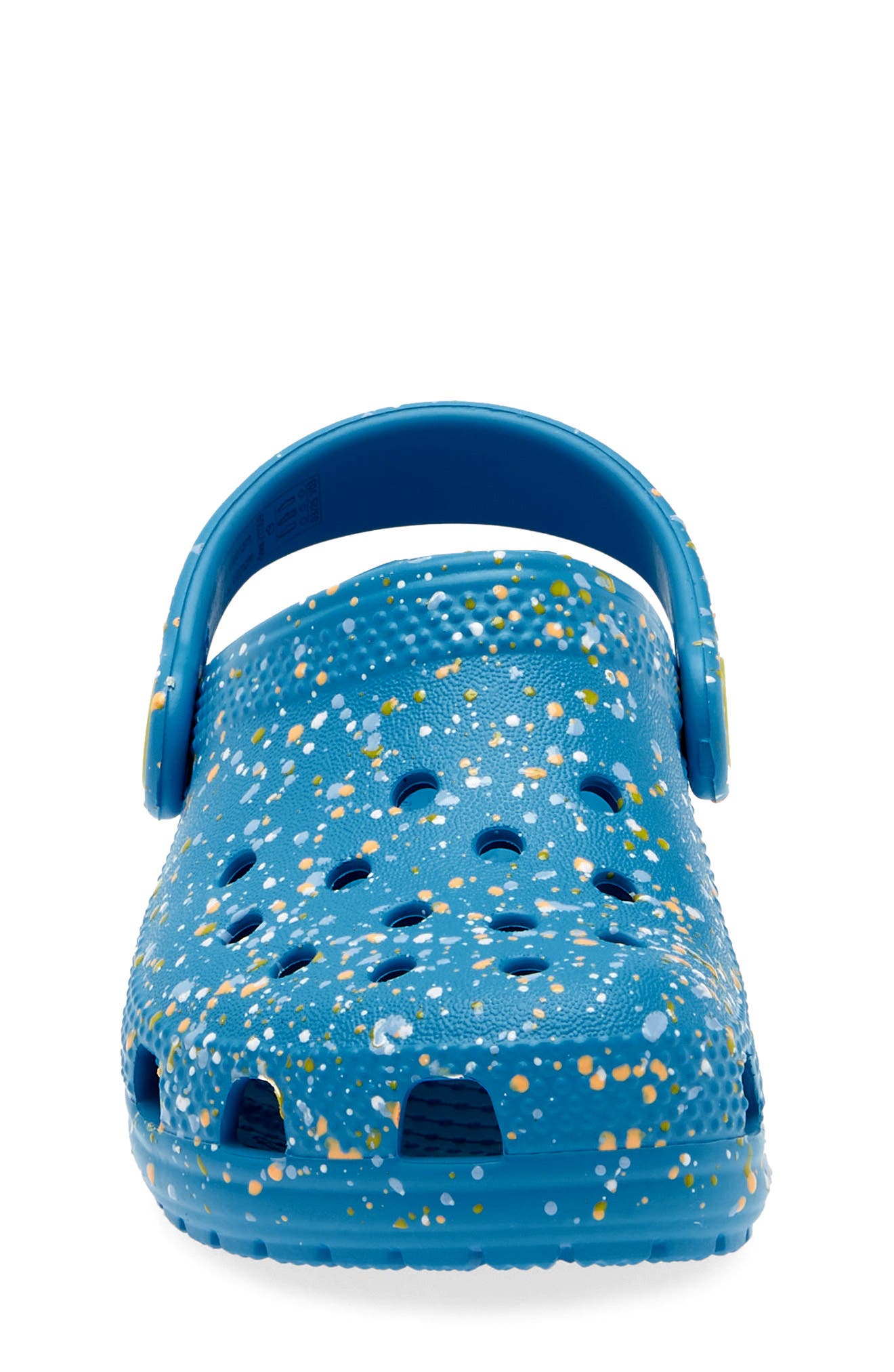 CROCS Kids' Classic Paint Splatter Clog, Alternate, color, Marina/Multi