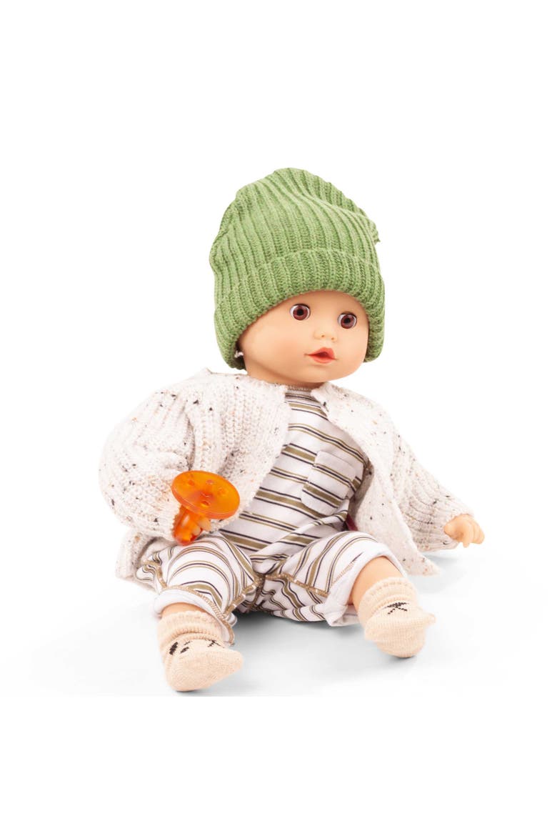 Muffin Baby Striped Doll, Main, color, Multicolored