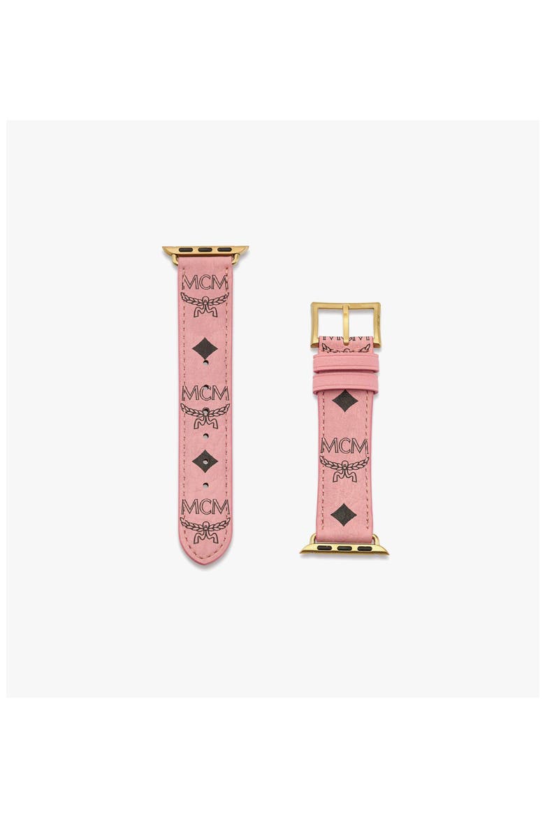 38-41mm Apple Watch Band in Visetos, Alternate, color, Soft Pink