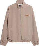 AMIRI Logo Patch Stretch Cady Track Jacket