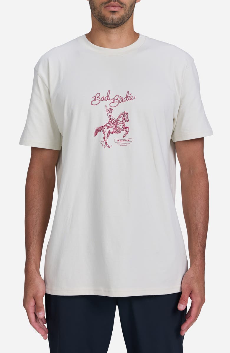 Bad Birdie Ranch Pima Cotton Graphic T-Shirt, Main, color,