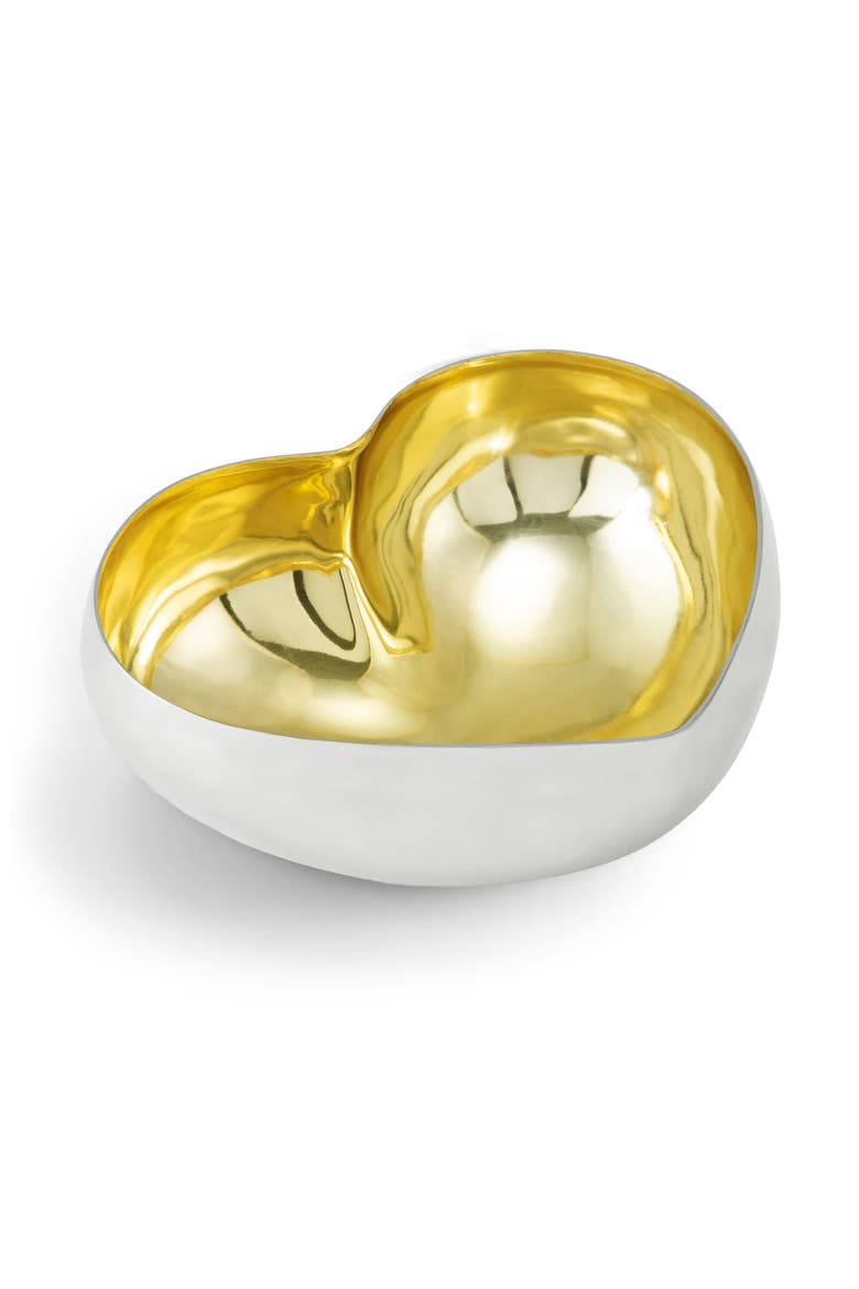 Heart Dish, Alternate, color, GOLD