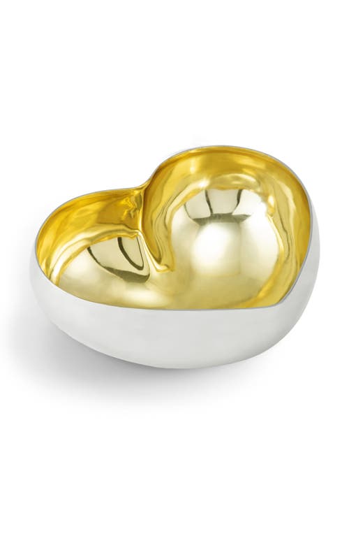Michael Aram Heart Dish In Gold