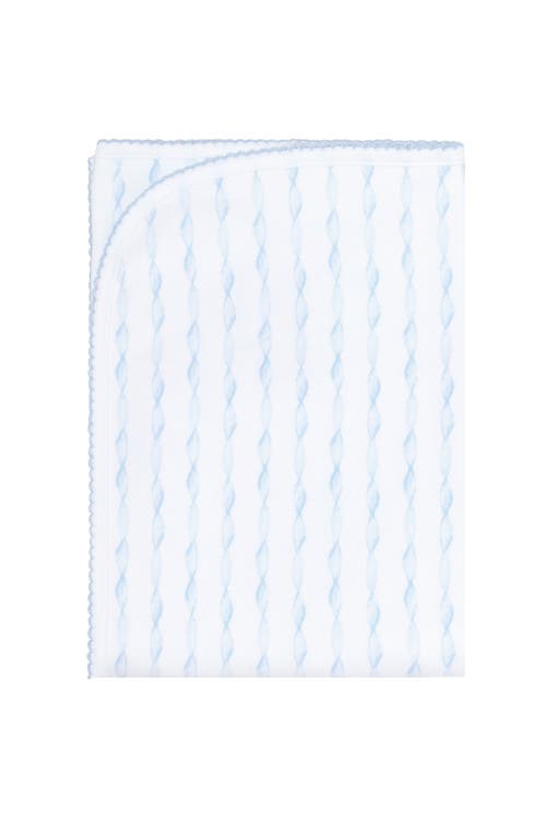 Nellapima Baby Boy Cotton Blanket In Blue