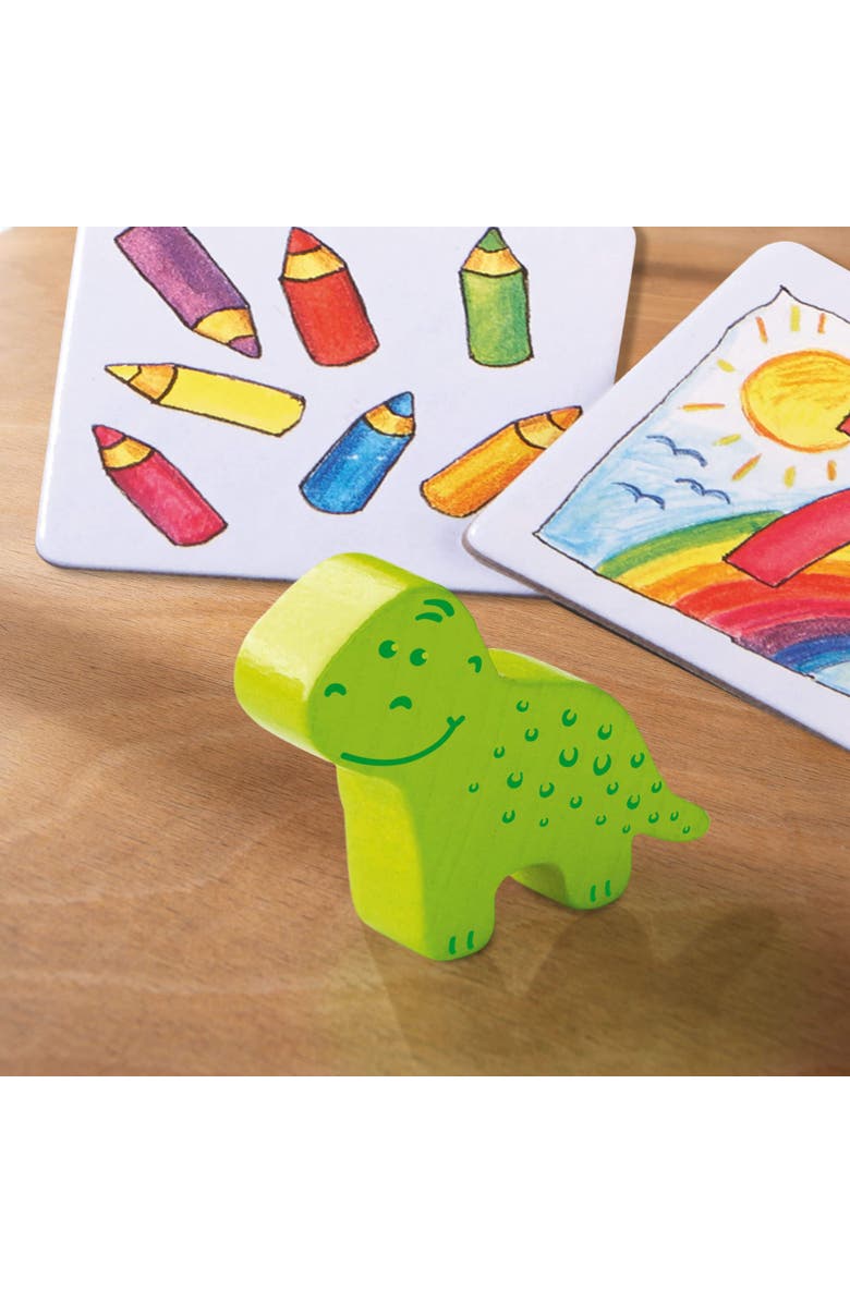 HABA Number Dinosaur Mini Game for 1-4 Players Ages 3+, Alternate, color, Multi