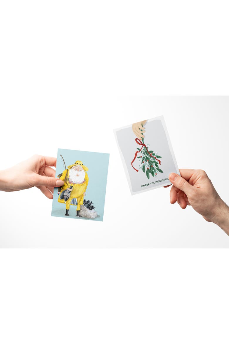 Holiday/Christmas Winter Wonderland Card Pack - 12ct, Assorted, Alternate, color, Multi-Pack