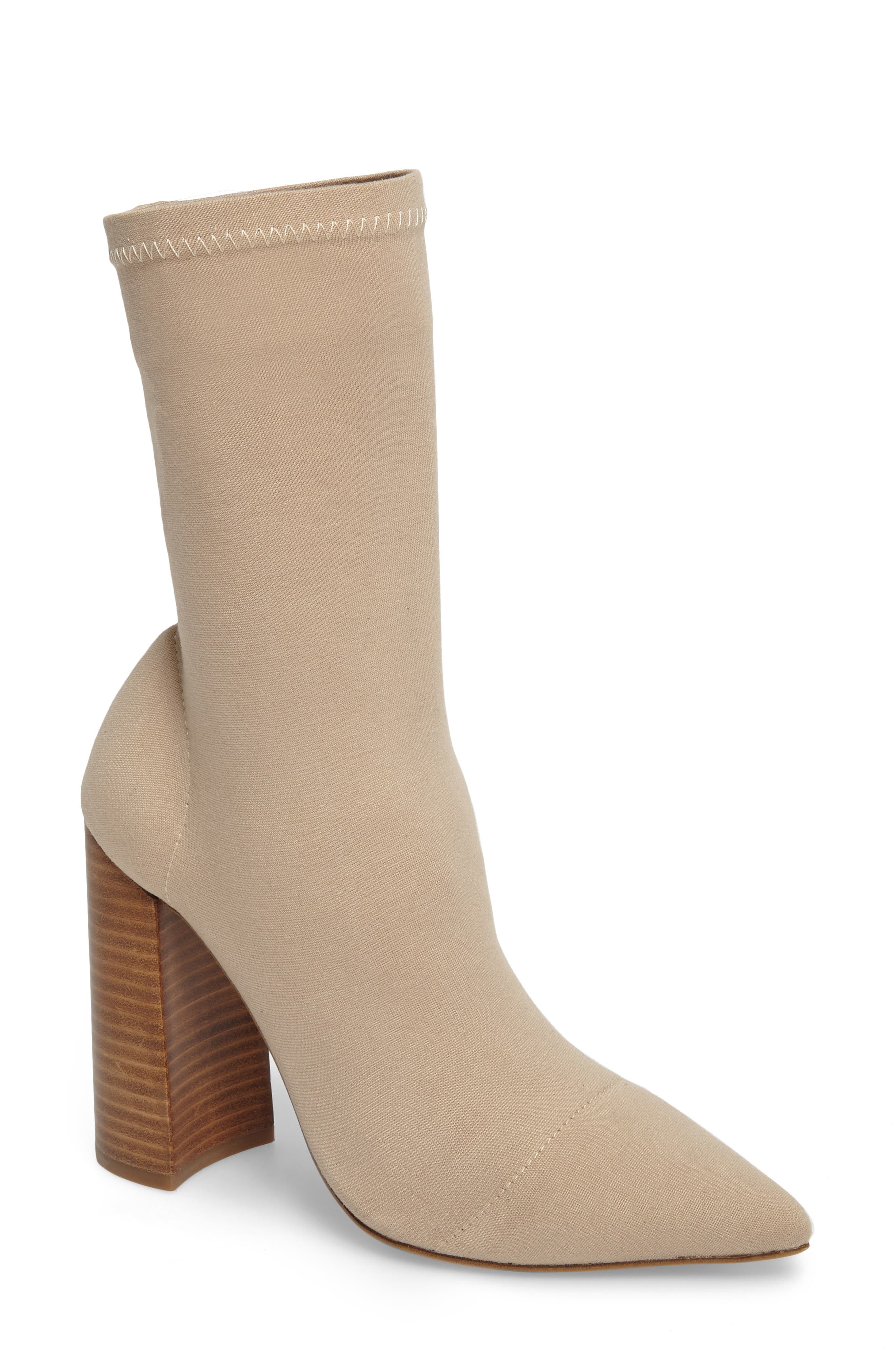 Tony Bianco Diddy Velvet Bootie, Main, color, 