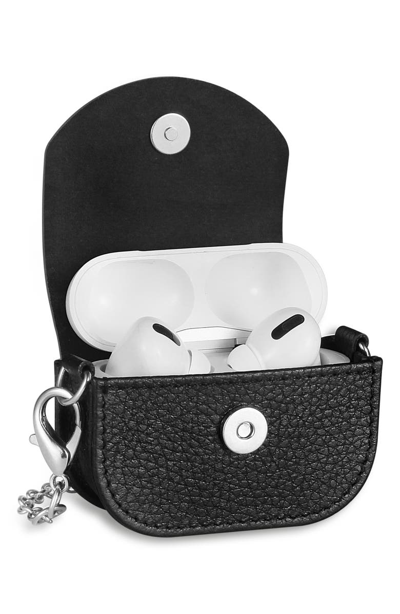 The Posh Tech AirPods Pro Purse Case, Alternate, color, Black