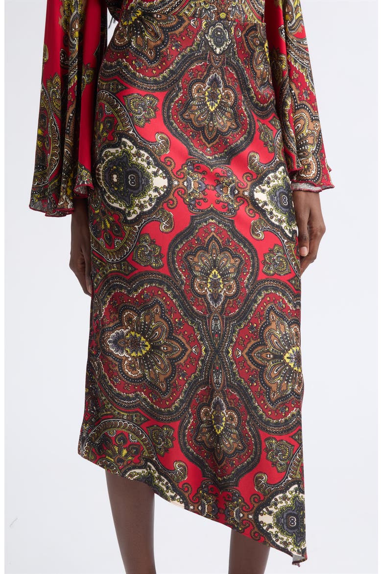 Maeve Asymmetric Slip Skirt, Alternate, color, BON VOYAGE HIBISCUS MULTI