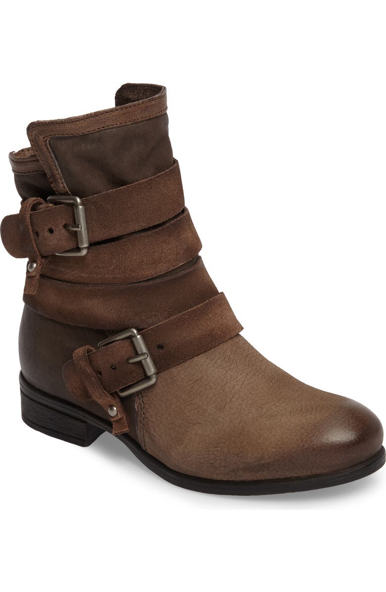 Miz Mooz Savvy Buckle Bootie, Main, color,