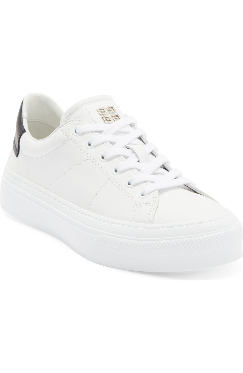 Givenchy City Platform Sneaker, Main, color, White Black