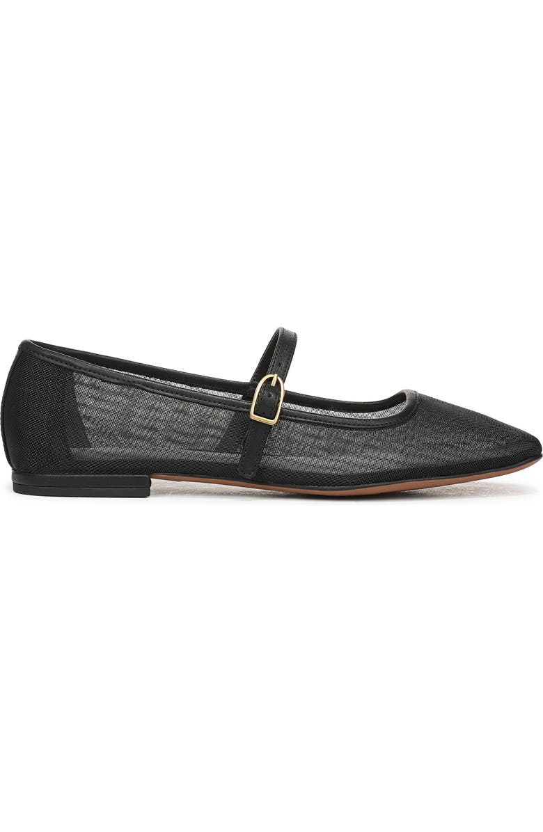 Franco Sarto Valie Mary Jane Flat, Alternate, color, Black