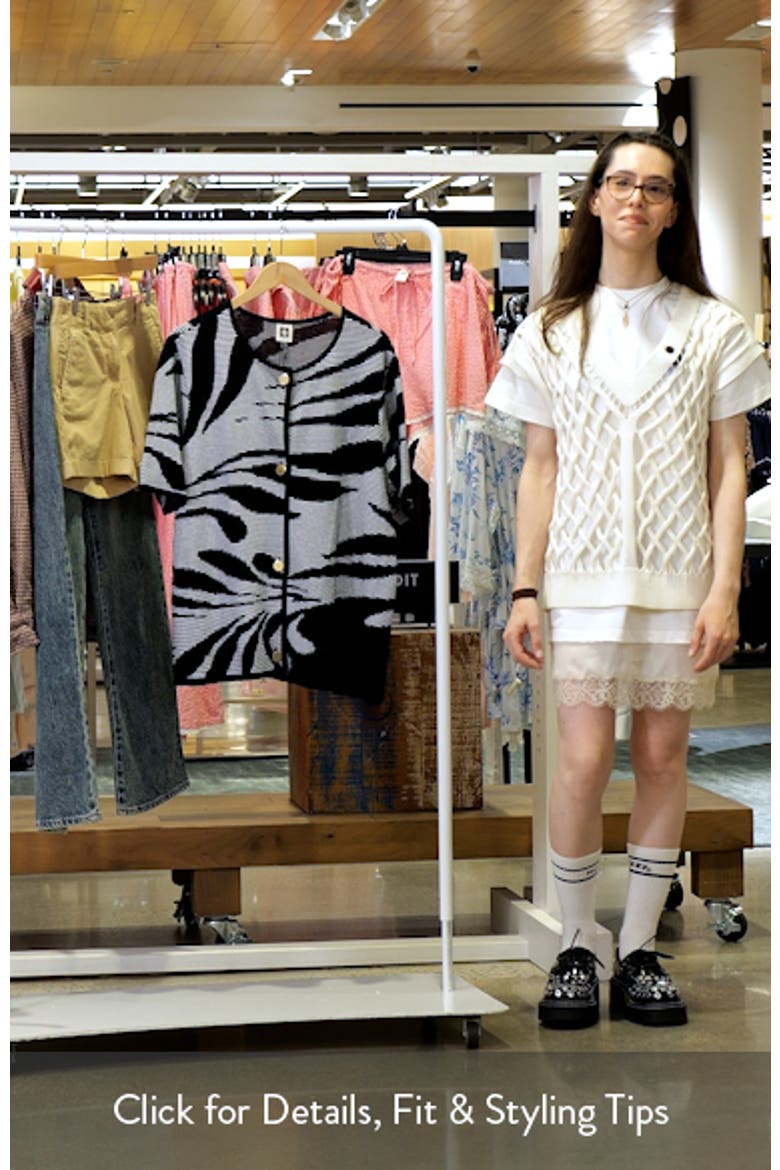 Short Sleeve Button Front Cardigan video