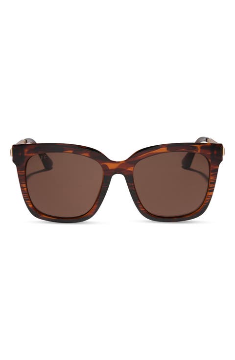 54mm Hailey Square Sunglasses