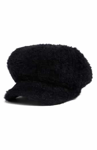 Nine West Eyelash Knit Newsboy Cap