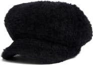 Nine West Eyelash Knit Newsboy Cap
