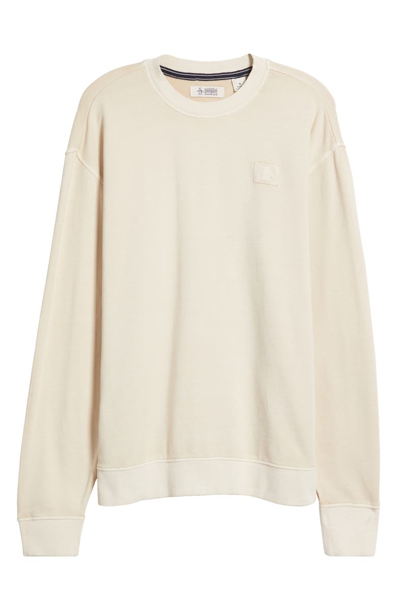 Original Penguin Cotton French Terry Crewneck Sweatshirt, Alternate, color,