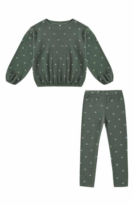 Spongey Knit Sweatshirt & Leggings