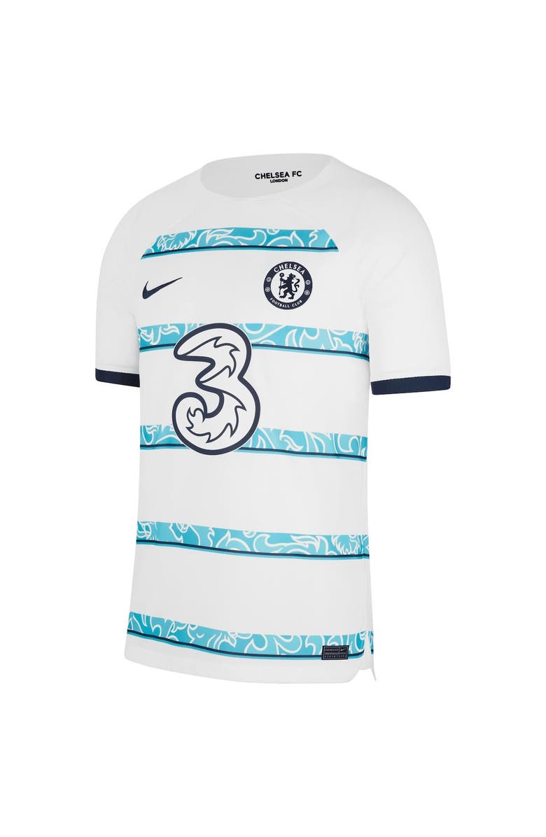 Nike Men's Nike N'Golo Kanté White Chelsea 2022/23 Away Breathe Stadium Replica Player Jersey, Alternate, color, 