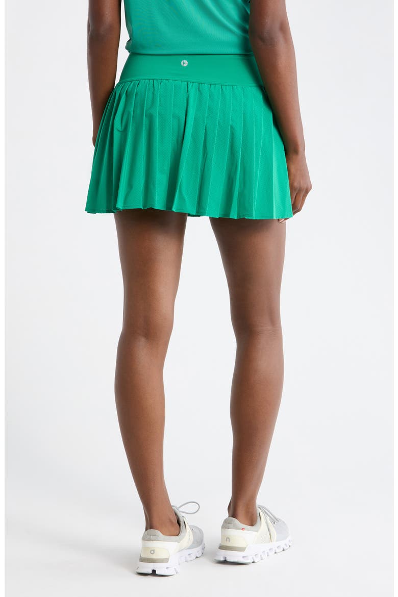 Lightstreme Crosscourt Pleated Active Skort, Alternate, color, MATCH POINT GREEN