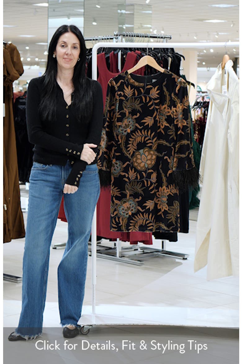 Paisley Velvet Minidress video