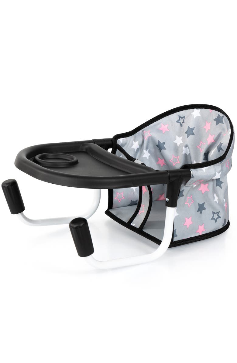 Bayer Design Doll Table Seat, Attaches To Table, Accessory For Dolls Up To 18 Inches, Kids 3+, Main, color, Multicolored