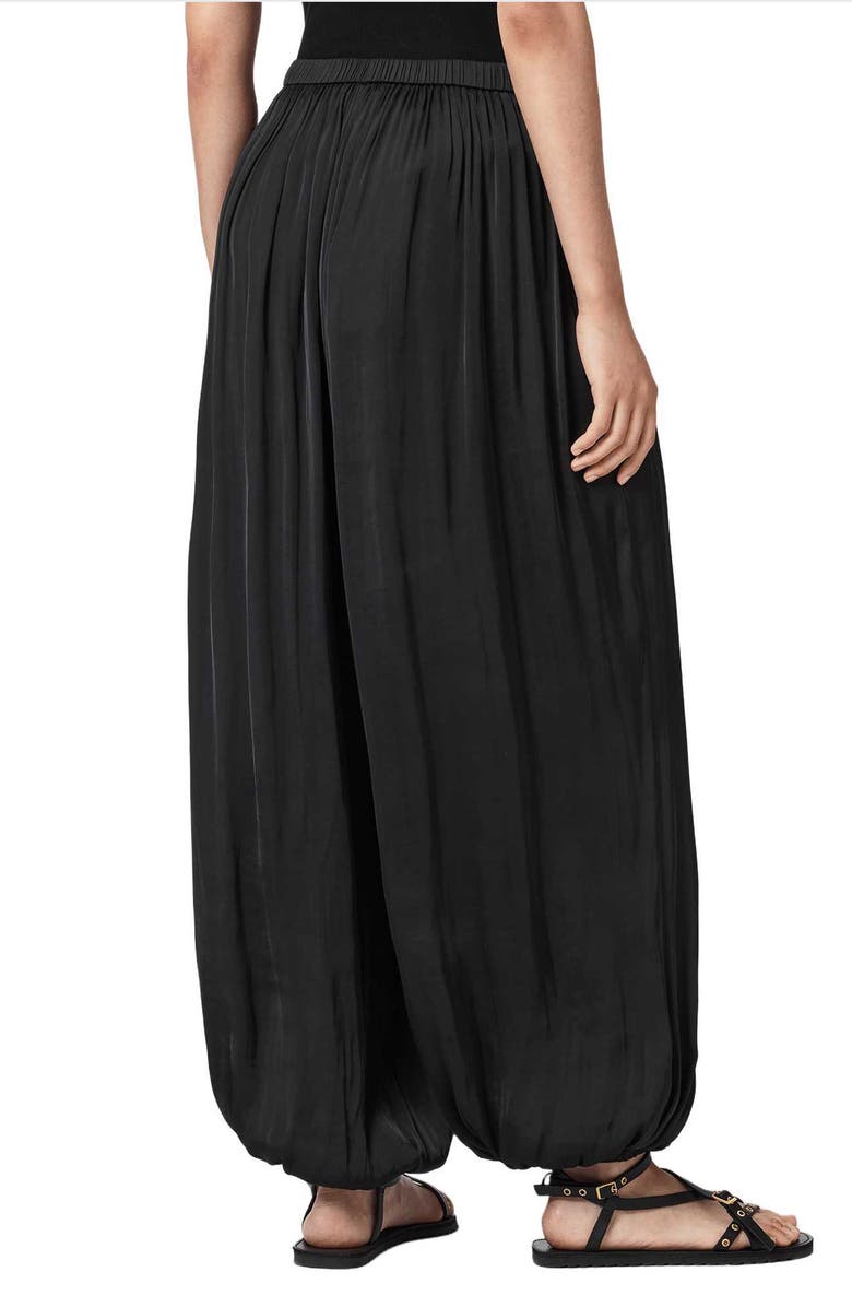 AllSaints Eshe Balloon Pants, Alternate, color, Black
