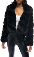 AZALEA WANG Faux Fur Jacket