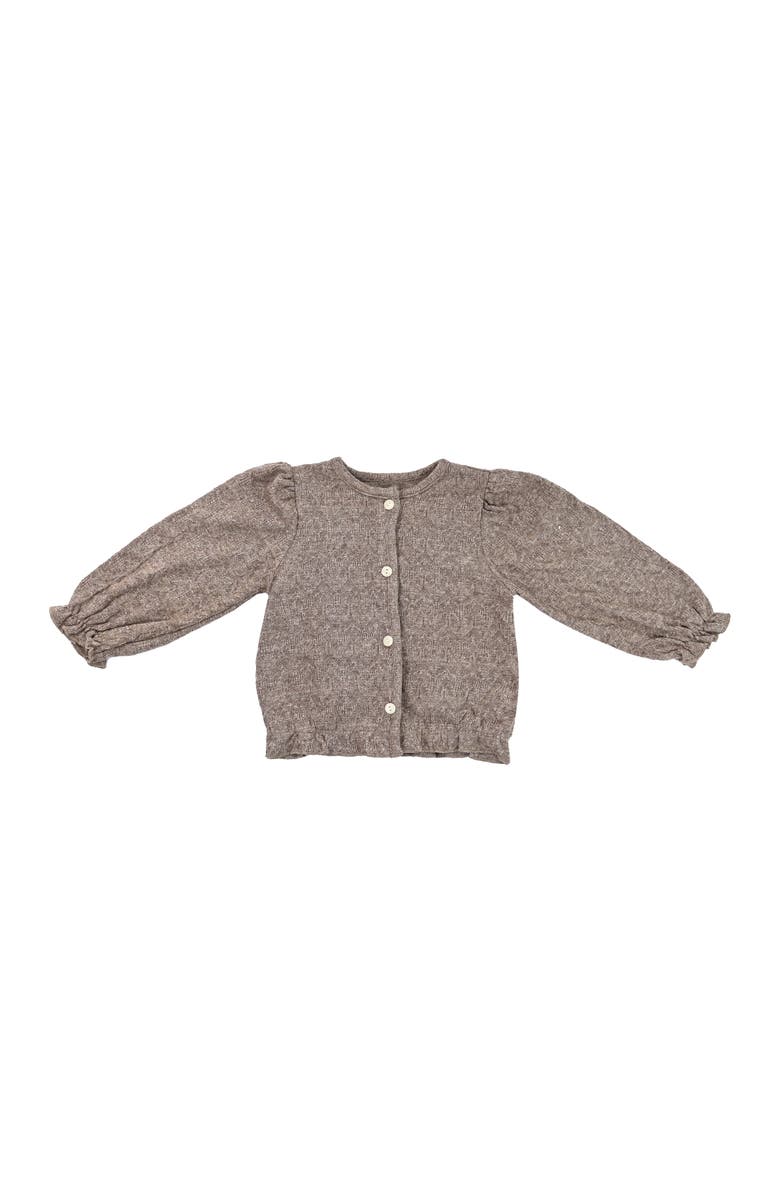 Sweet Cactus Ruffle 3-Piece Outfit Set, Alternate, color, Brown