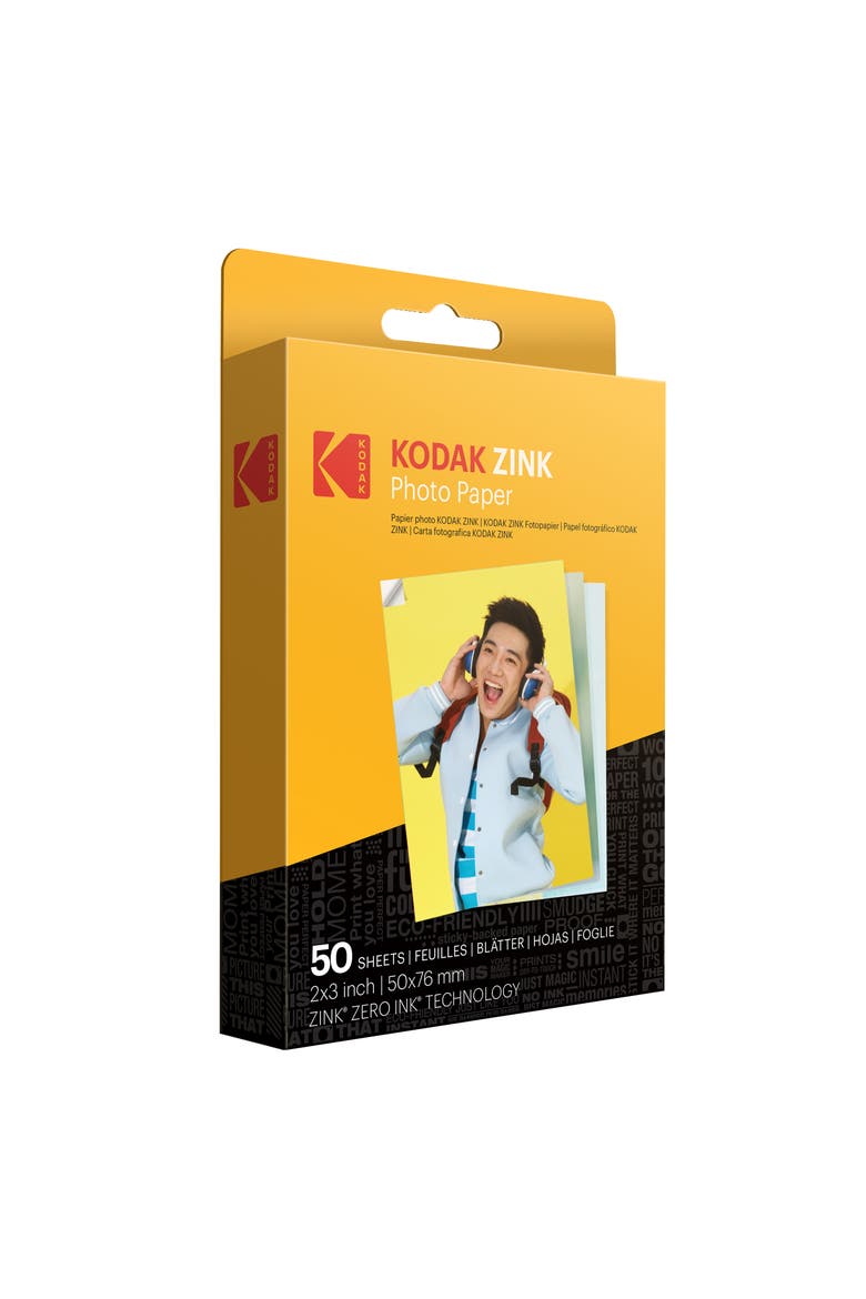 2x3 inch Zink Photo Paper, Main, color, White