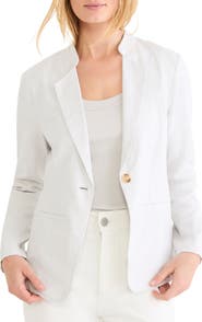 NIC+ZOE Eva Linen Blend Blazer