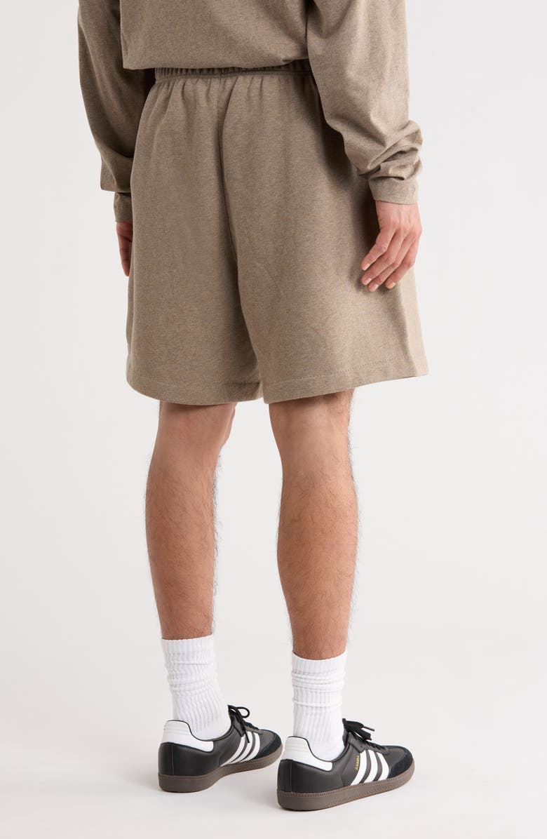 Fear of God Essentials Classic Fleece Sweat Shorts, Alternate, color, Homestead Heather