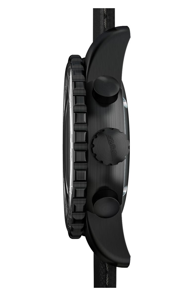 SKYWATCH Classic Chronograph Woven Strap Watch, 46mm, Alternate, color,